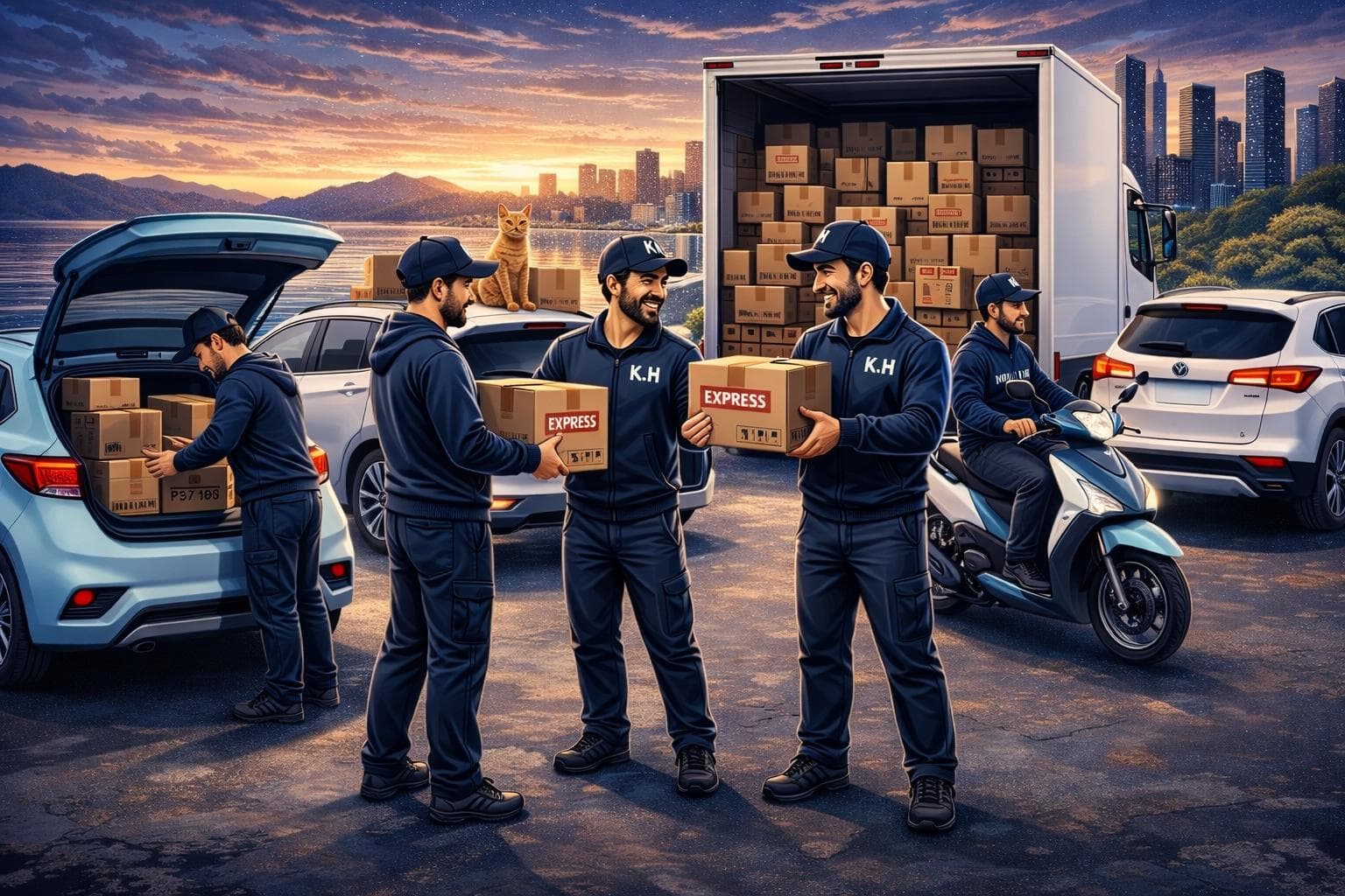 K.H Deliveries — שירות משלוחים